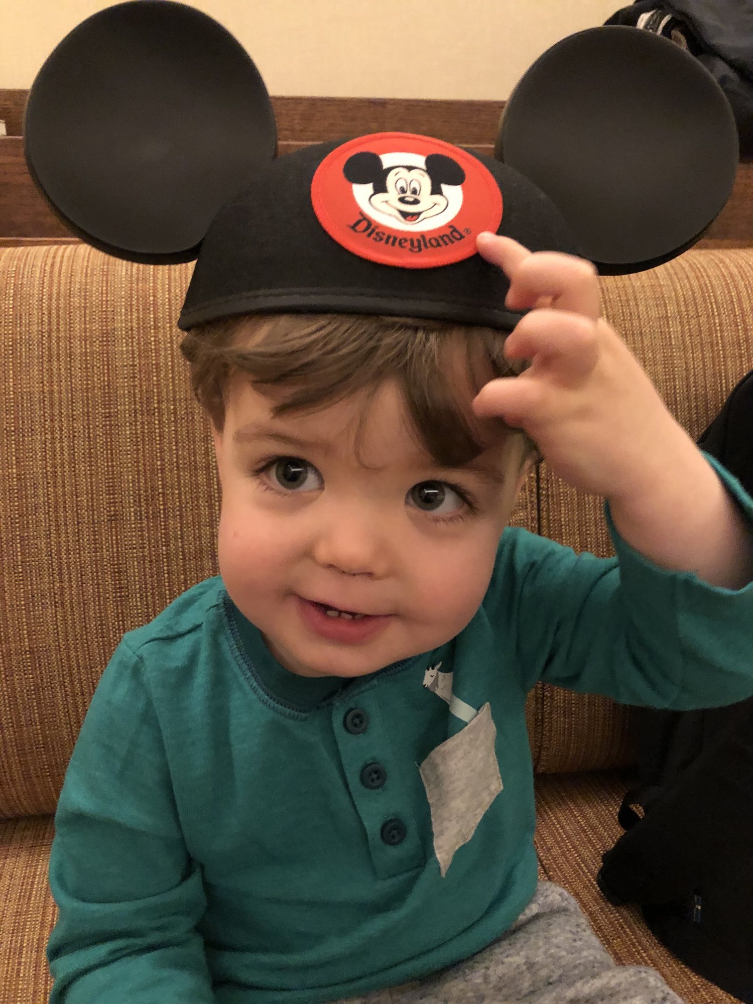 Obligatory Mickey Mouse ears :)