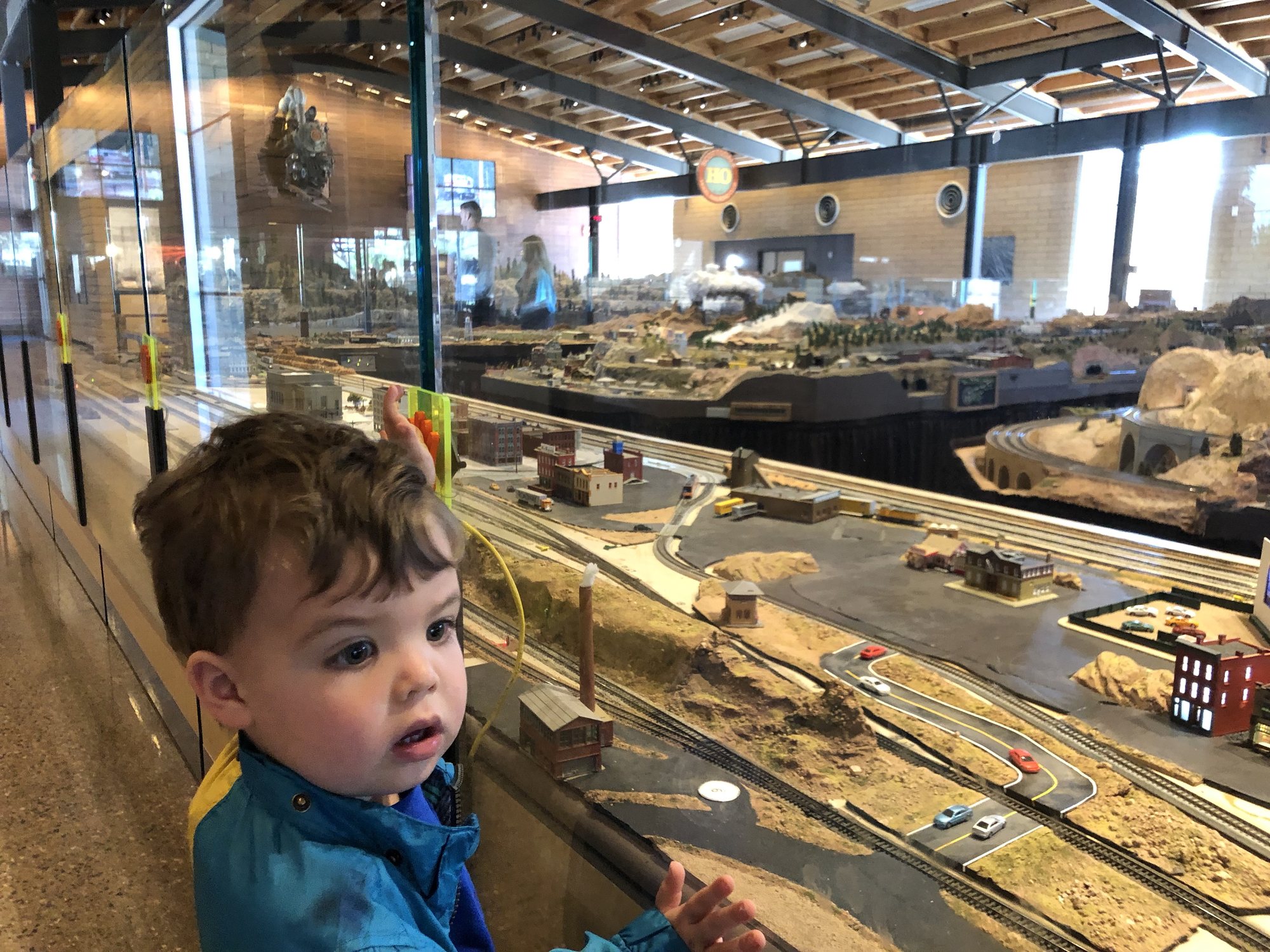 Model trains at the McCormick Stillman Railroad Park!
