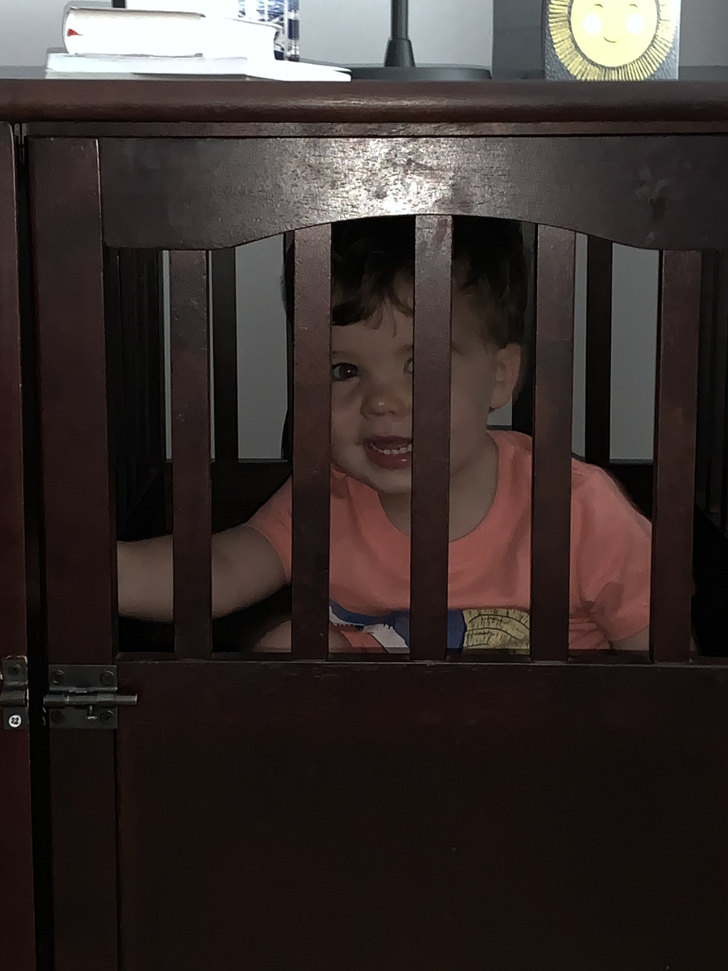 At this point Nonna sent us this picture of Ben. Looks like he's being well-cared for ;)