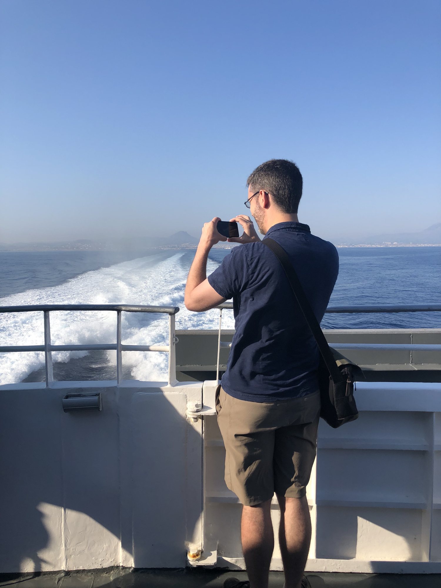 Ferry to Santorini