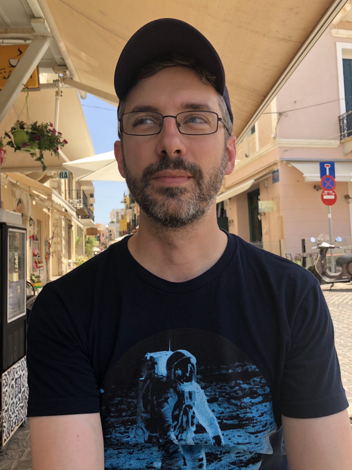 Resting in Chania.