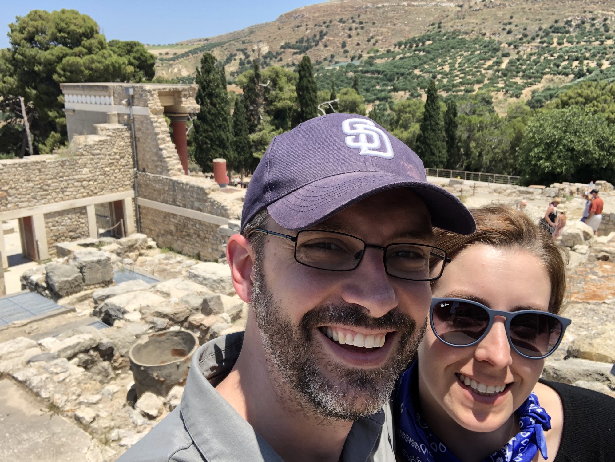 Another one of us blocking an otherwise nice view.