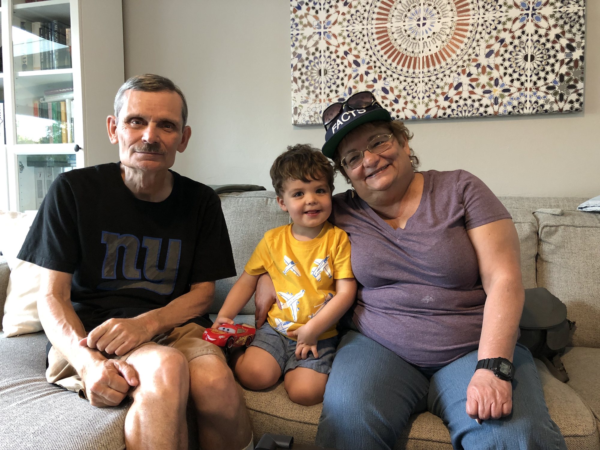 Visit with Aunt Debbie and Uncle Joe. Ben loves these two! (and so do we!)