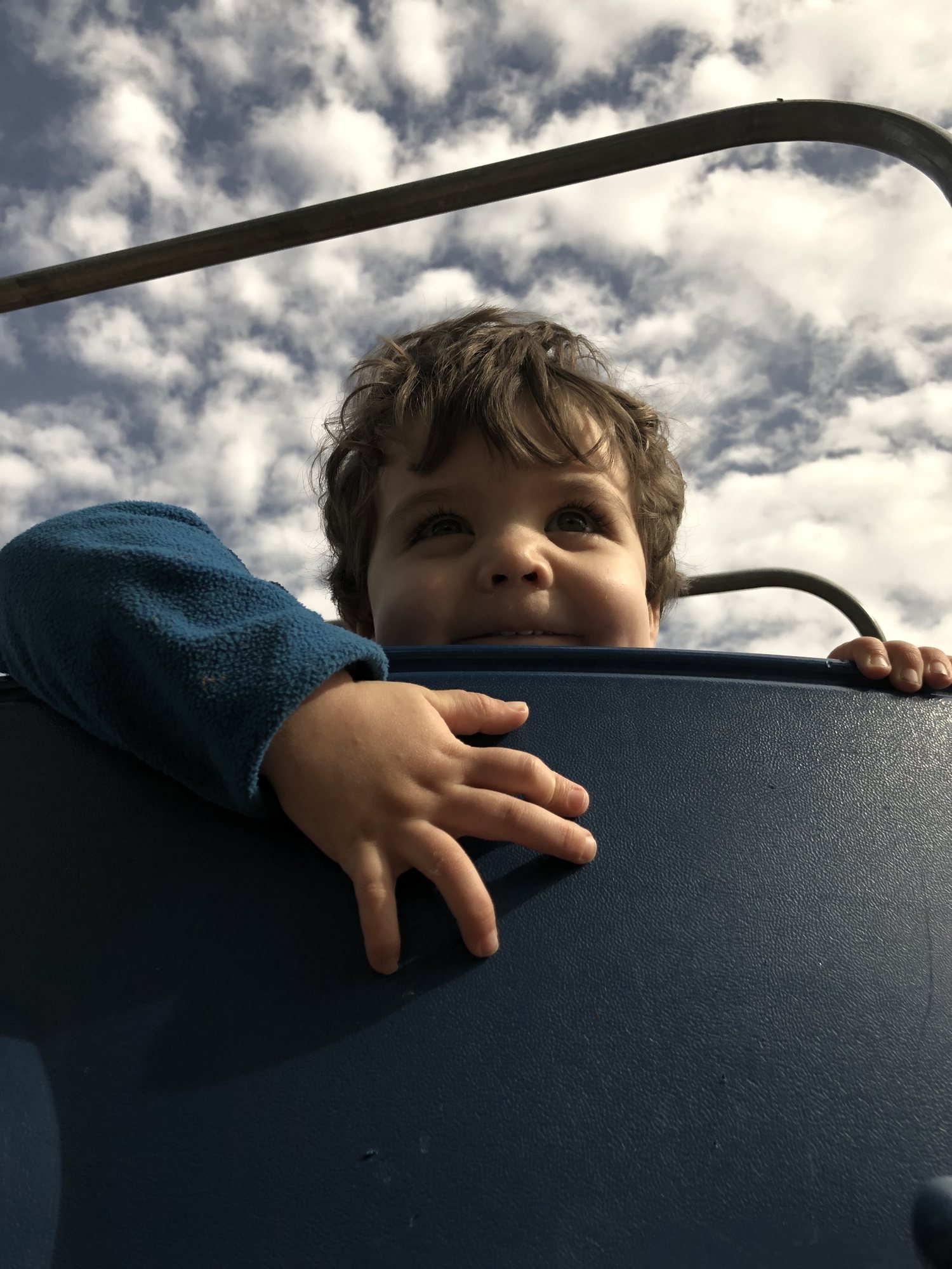 Playground fun at Elliot's birthday party in Anthem.