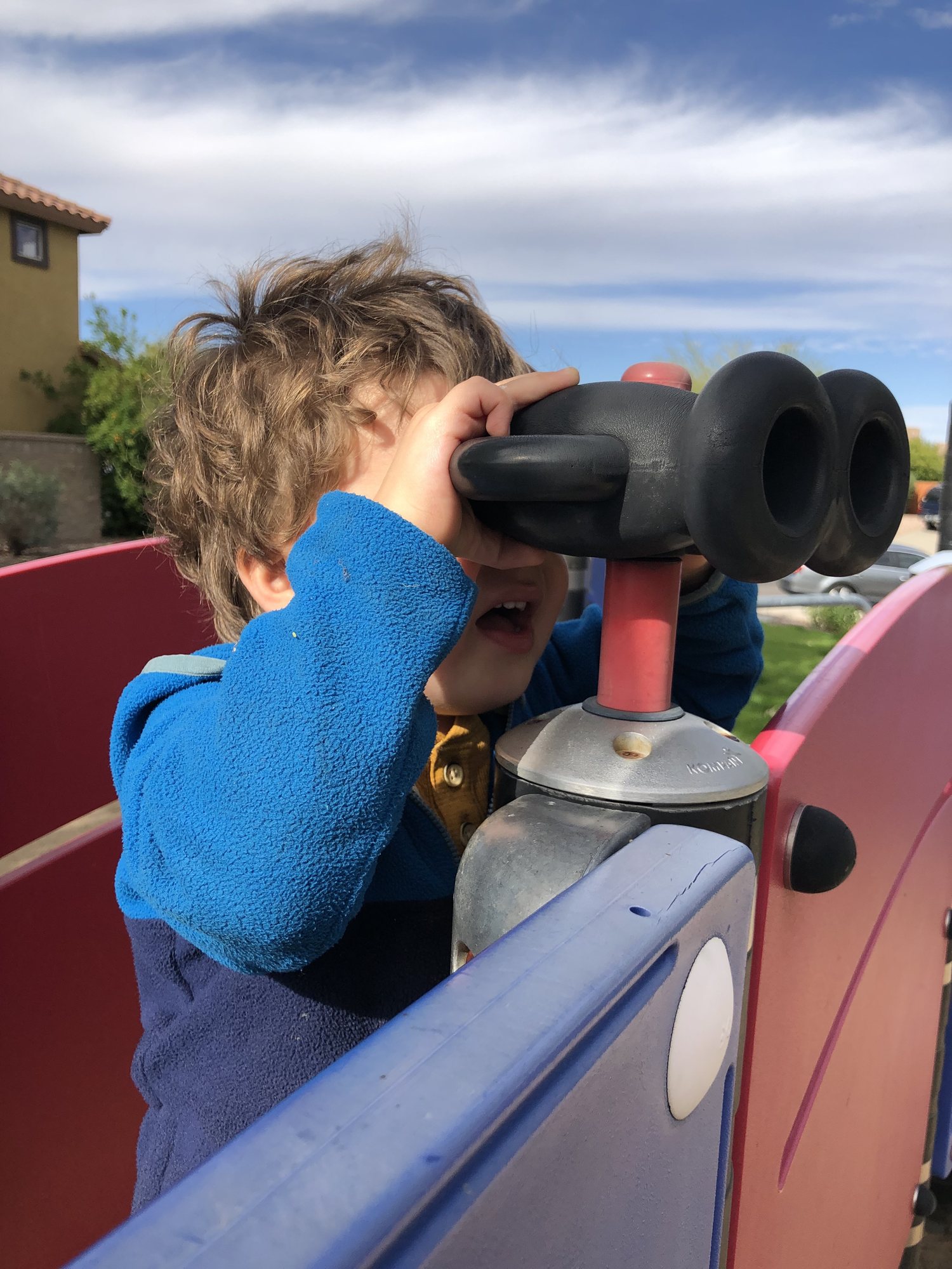 Looking for the birthday boy.