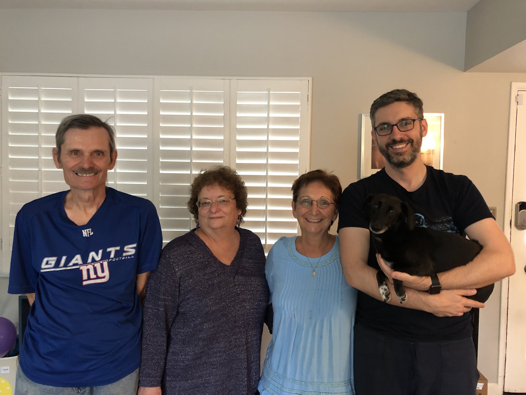 Family picture sans me and Ben. At least Vincent was in there!