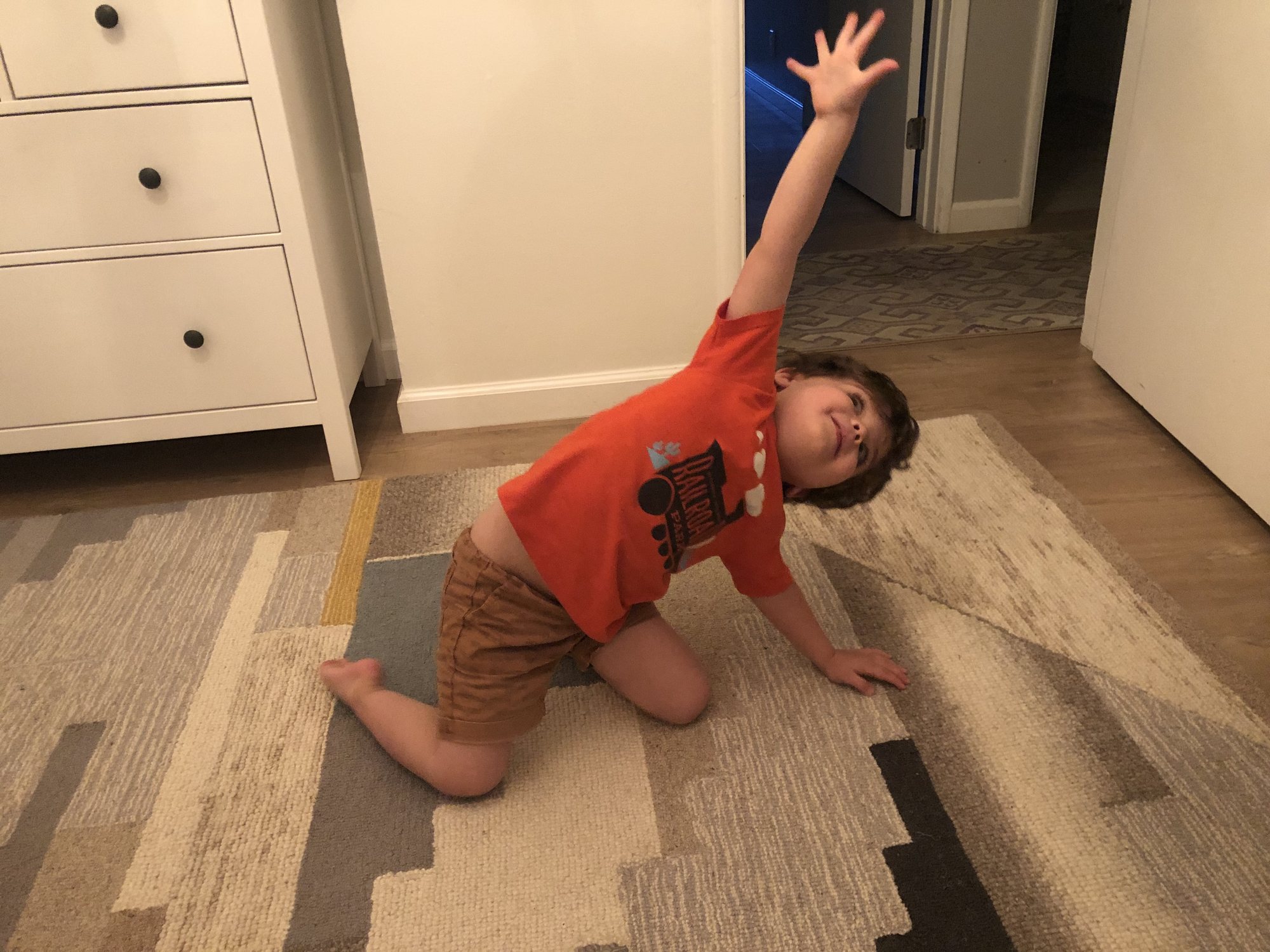 Just a typical crazy Ben dance move!