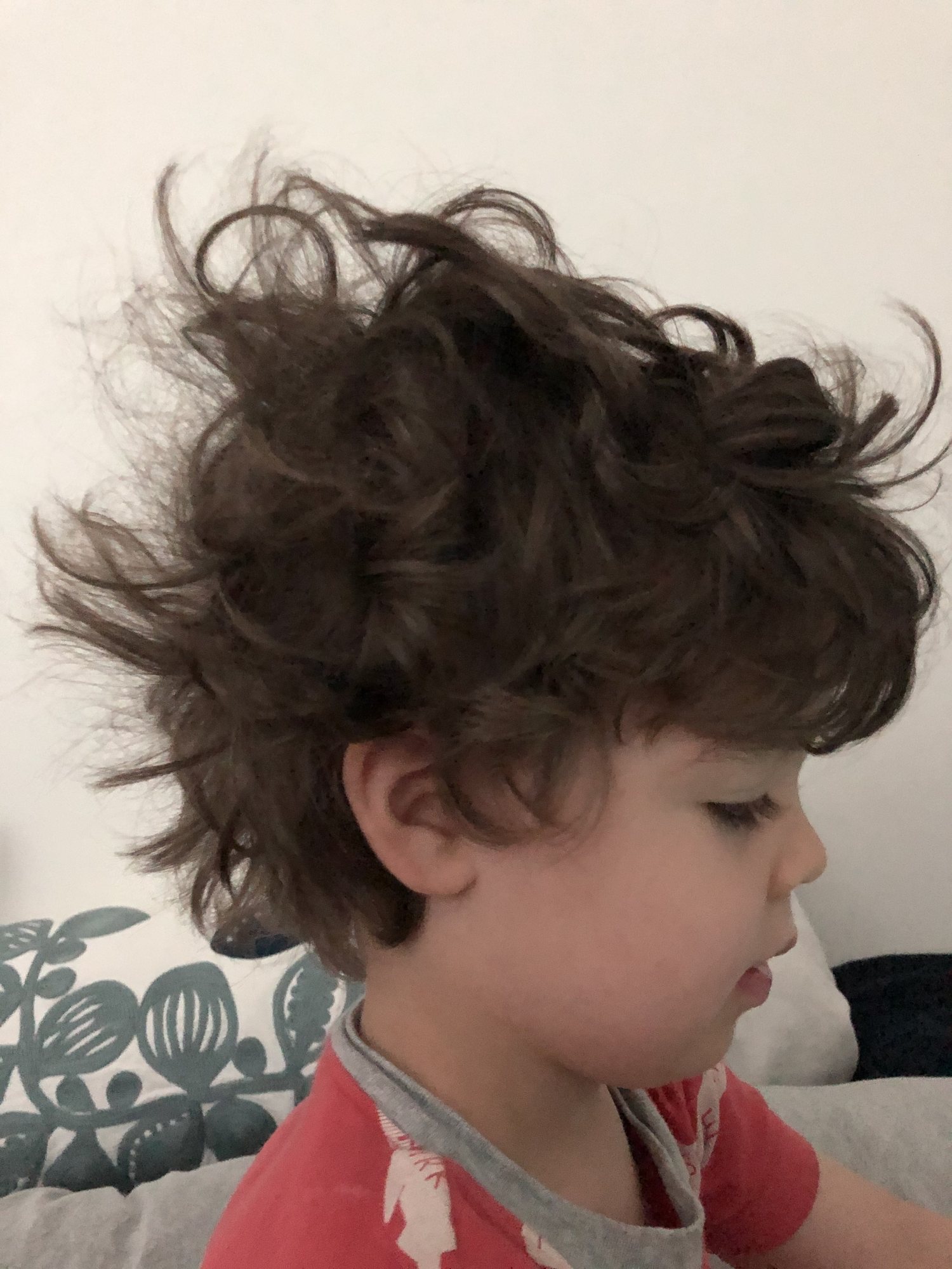 Pandemic hair in full effect!