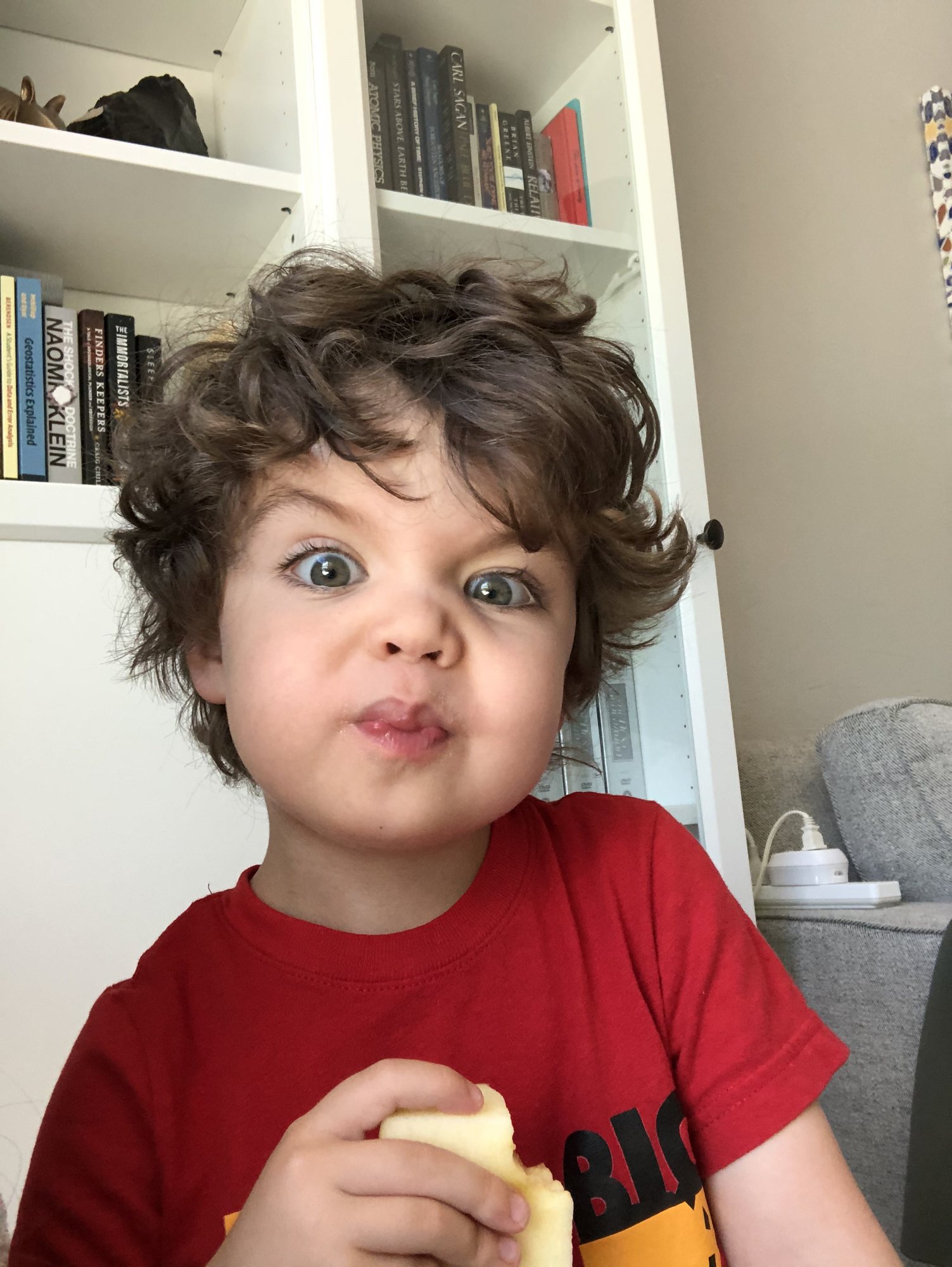 Silly kid.