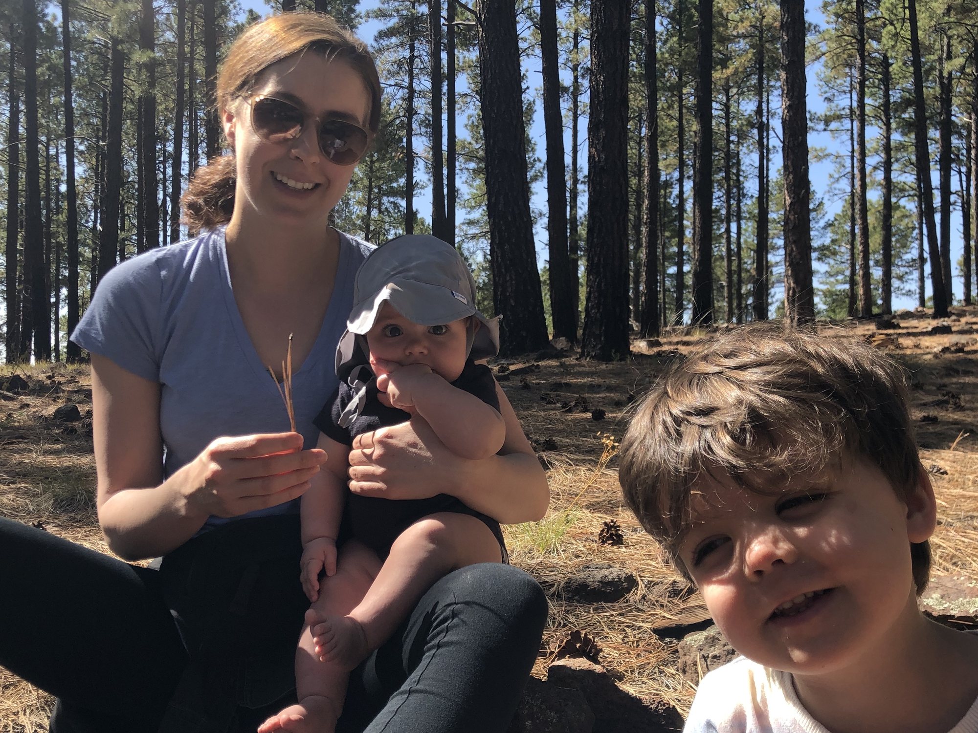 Griffiths Spring, Flagstaff, AZ. We hiked the whole trail and somehow missed the water. LOL.
