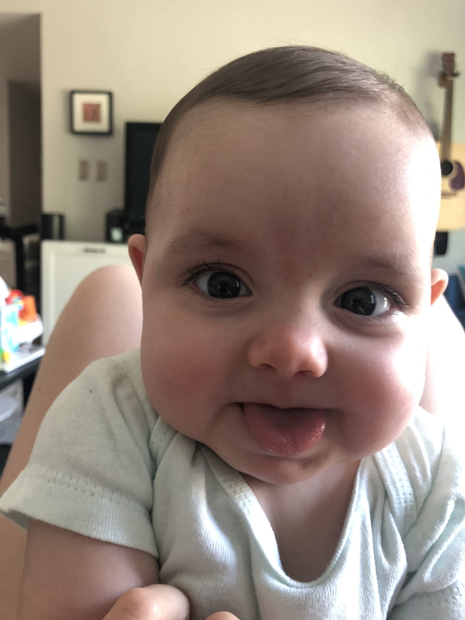 Nori's signature smile - tongue out :P