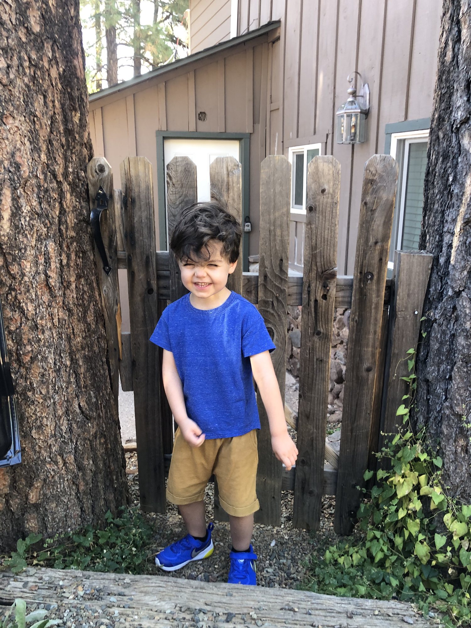 This was Ben' favorite part of the rental house!