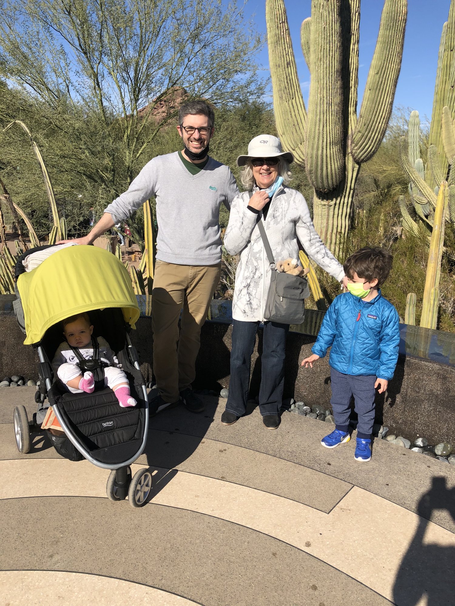 Desert Botanical Garden visit.