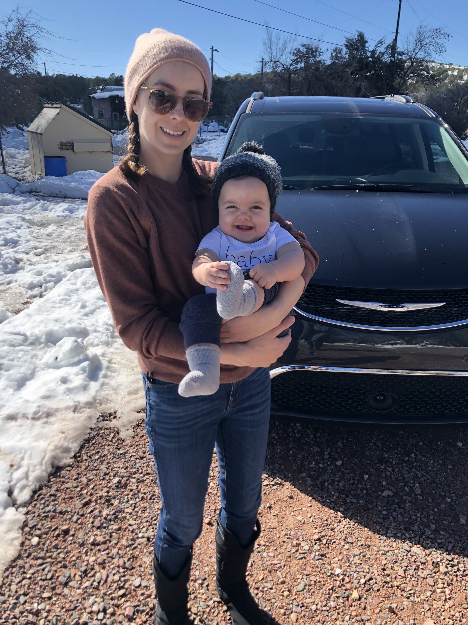 Lil' squishy snow baby