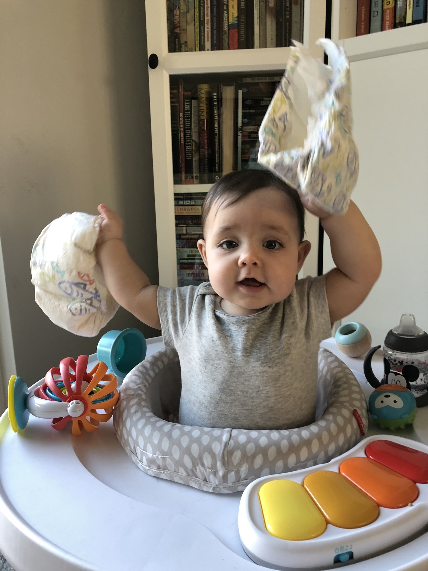 Nora the diaper slayer!!!