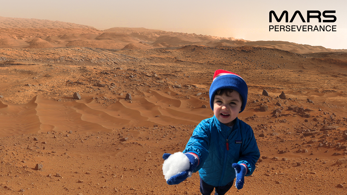 Ben has discovered something on Mars that might be of interest.