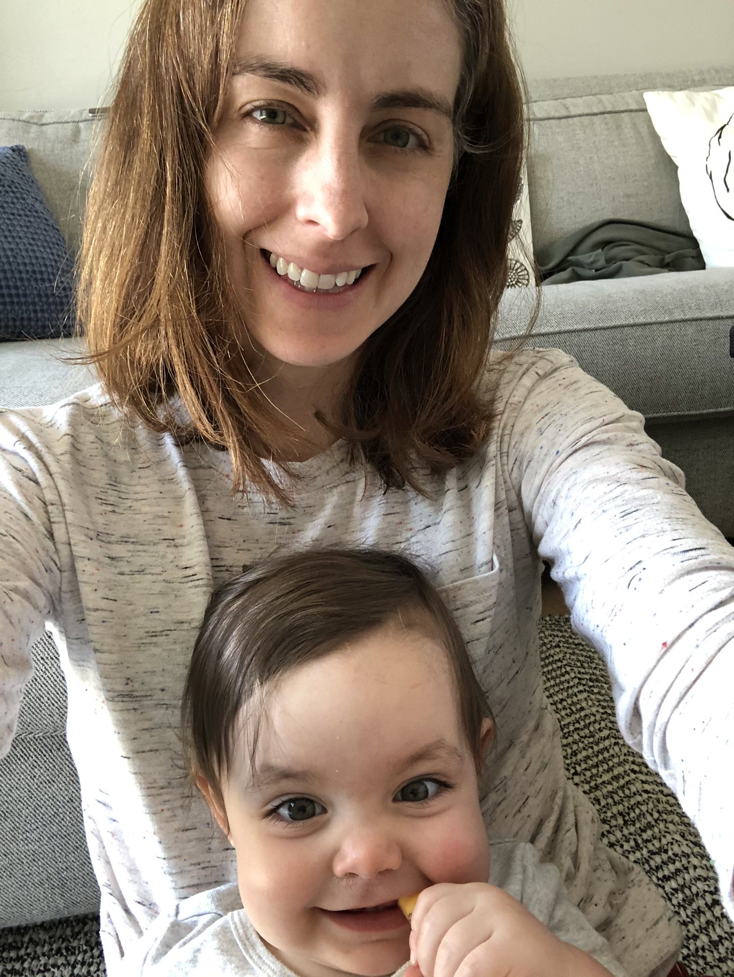 My squishy, smiley girl.