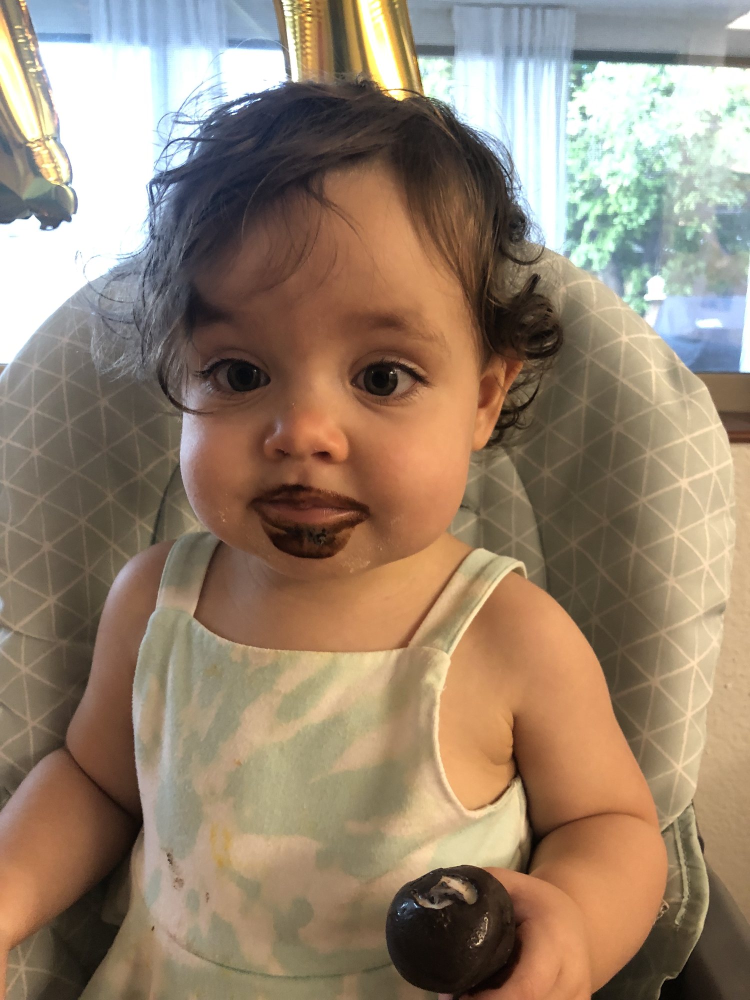 Excellent ice cream goatee.