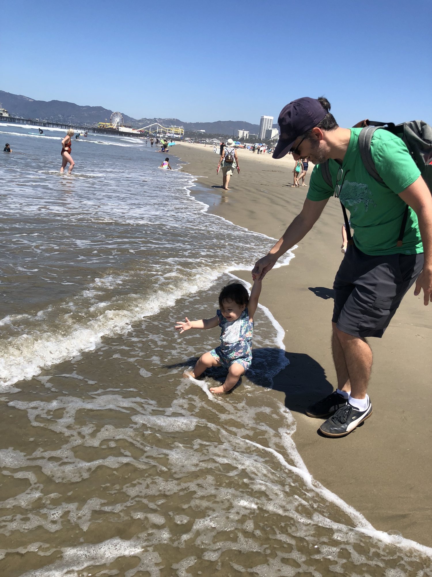 Not too sure about that wave. LOL.