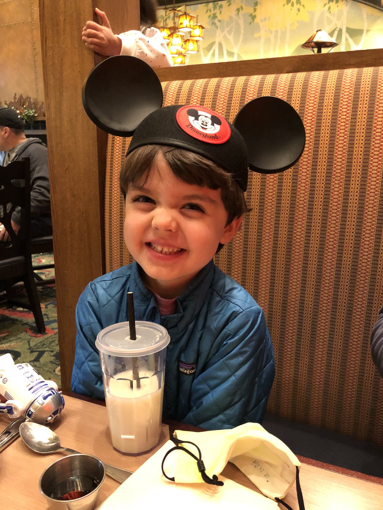 Super excited to see Mickey.