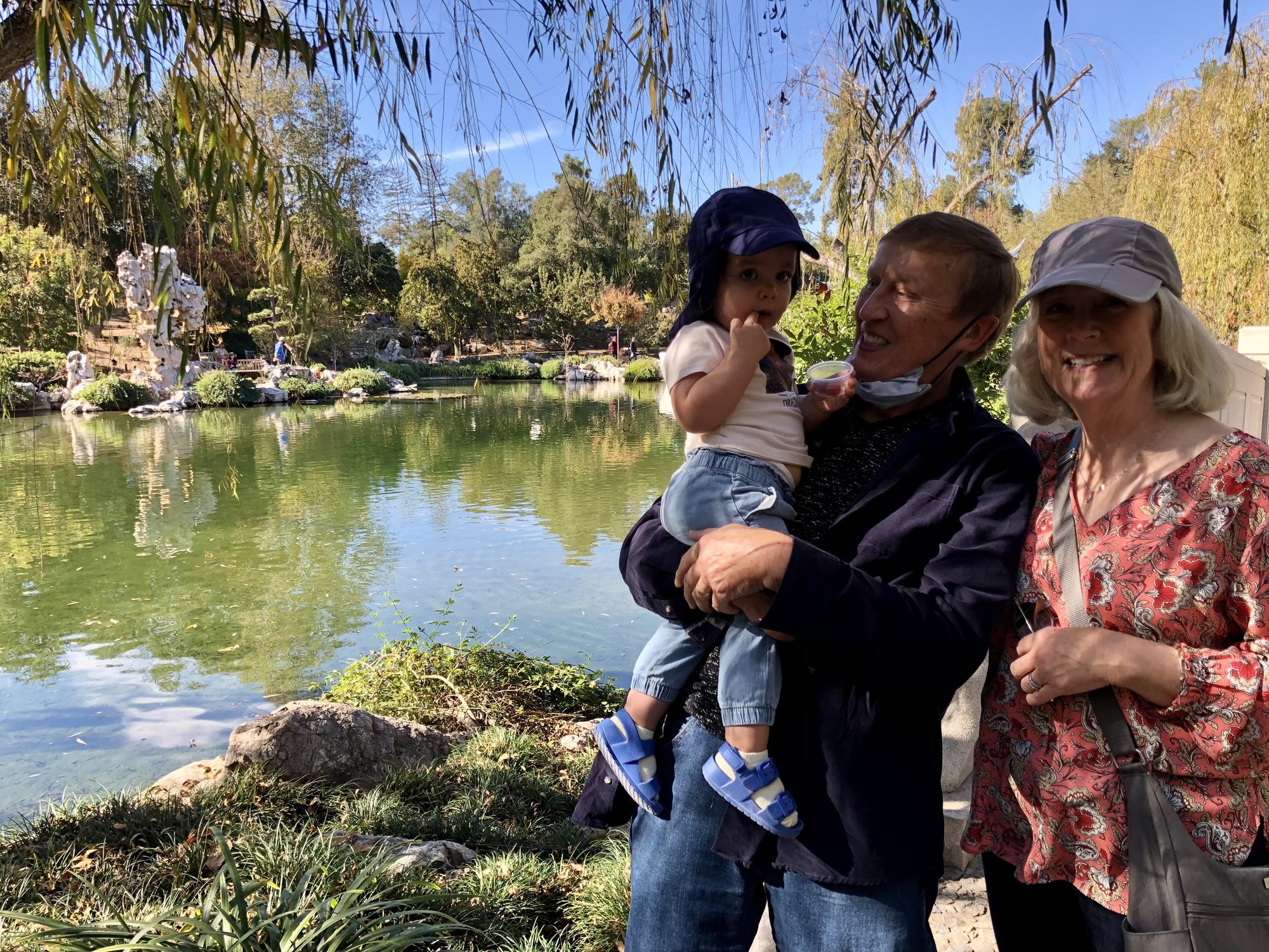 Huntington Library and Gardens - this was the Chinese Garden, I think!