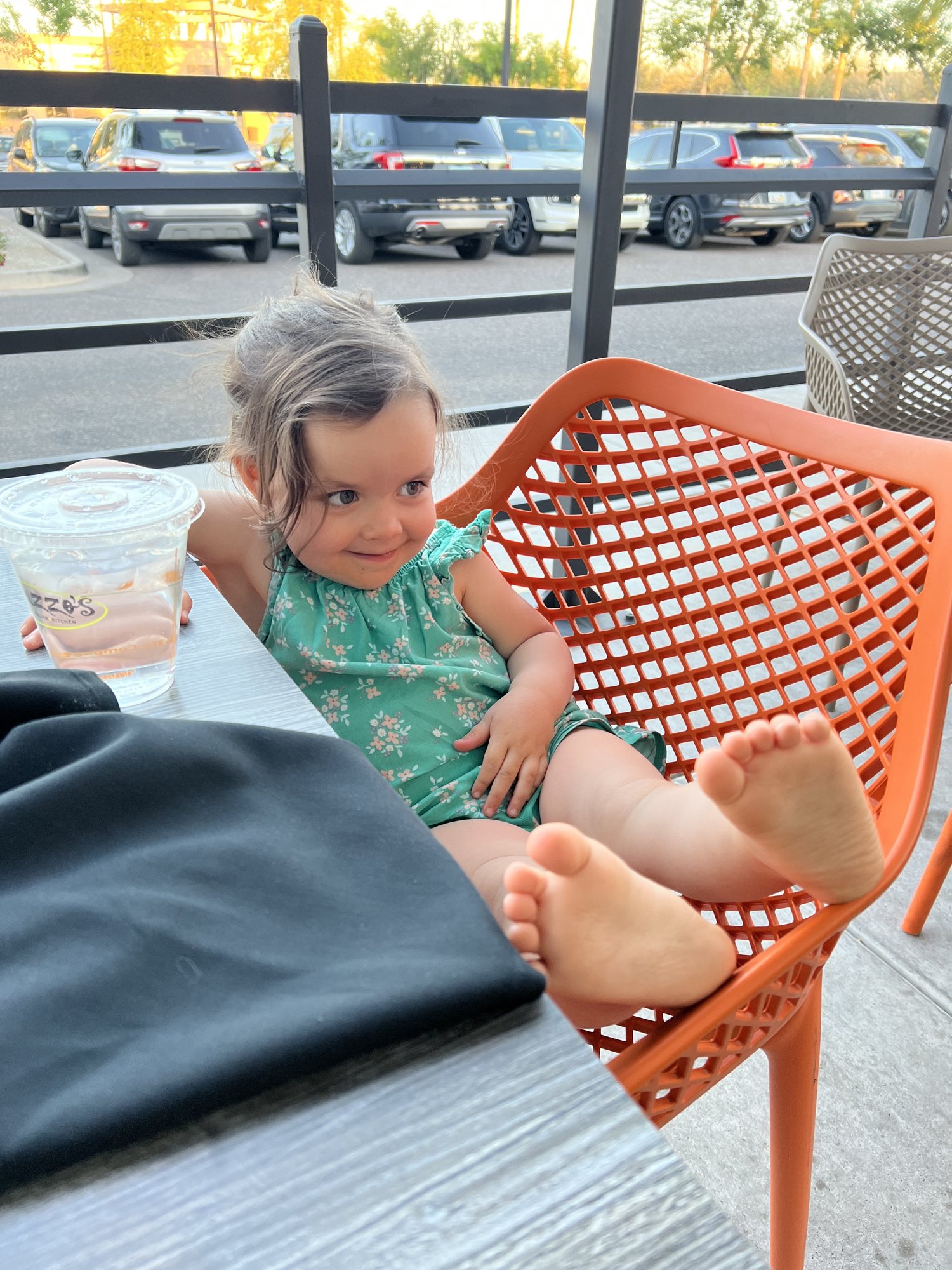 Classic Nora. Just making herself comfortable. Lol.