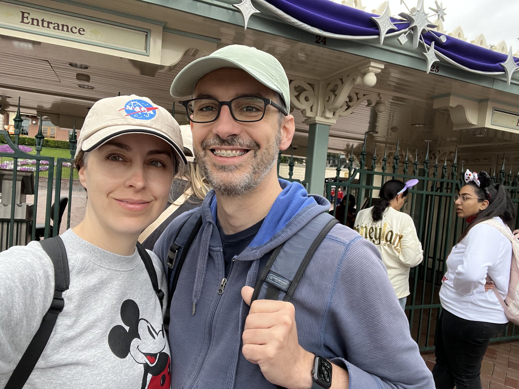 Rope dropping at Disneyland sans kids!