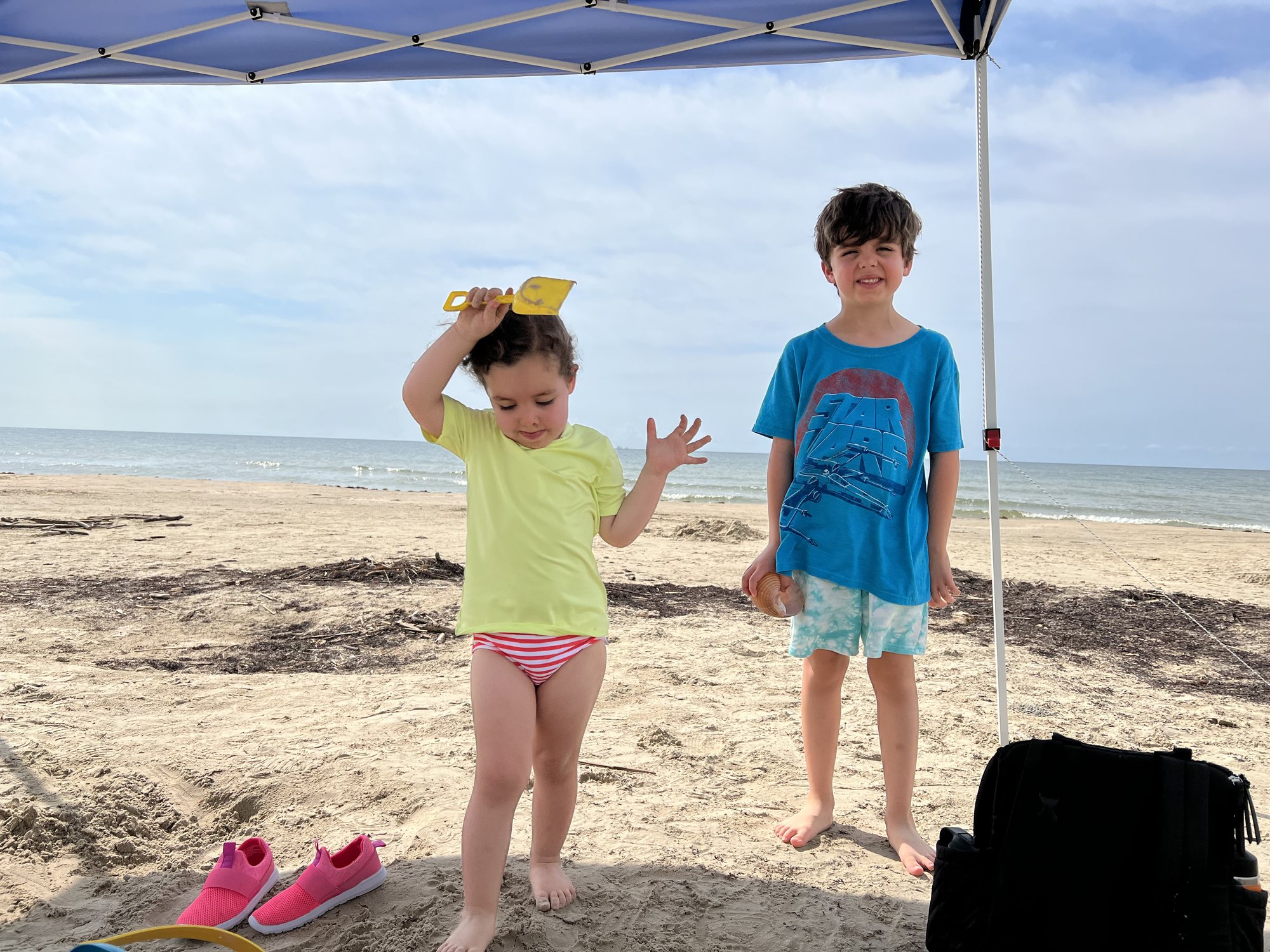 Thinking about digging in the sand (?)