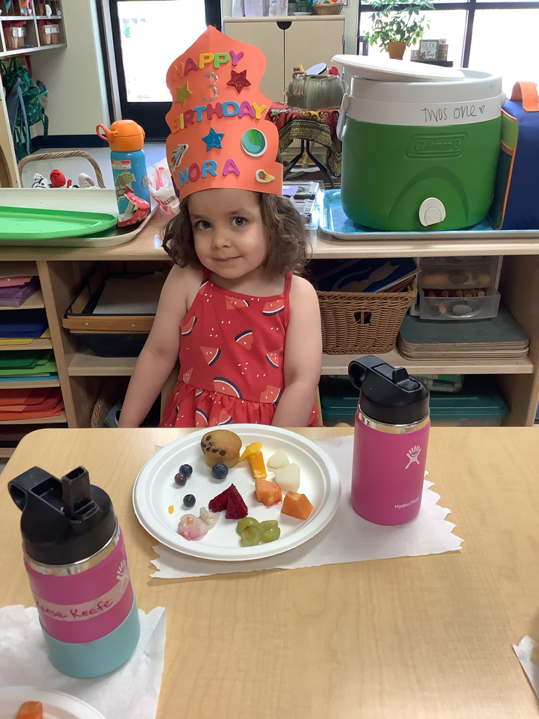 Birthday lunch at school!