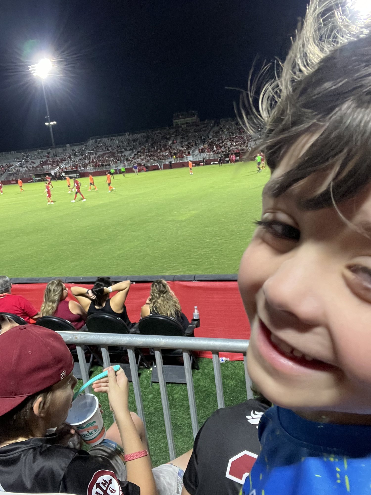 Phoenix Rising game - they went on to win the championship!