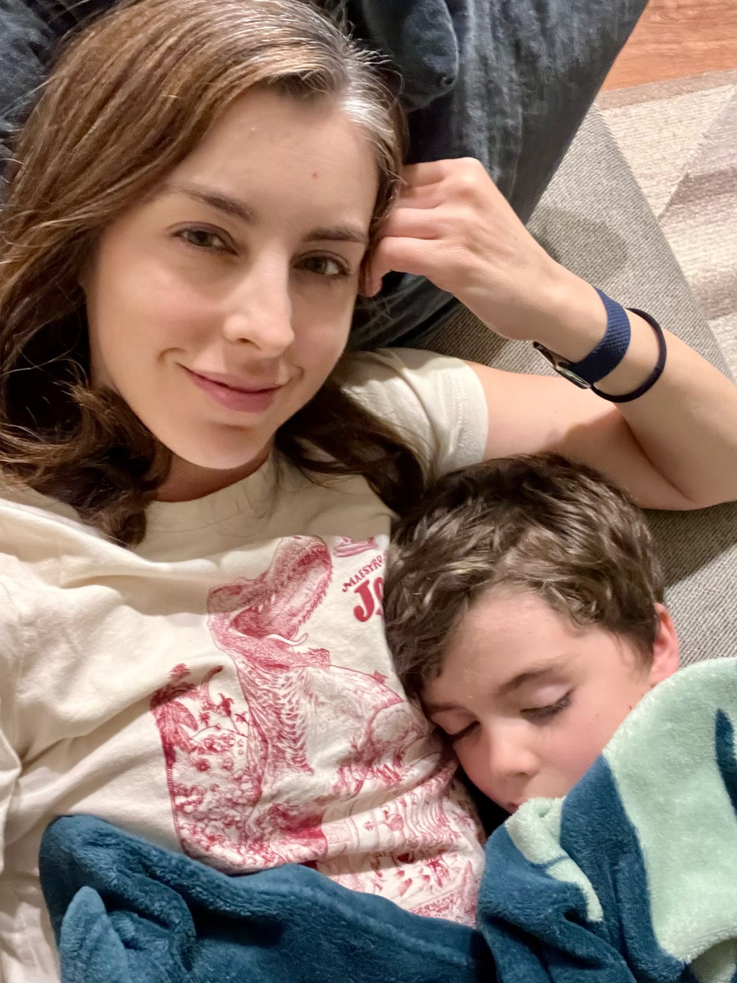 OMG. Ben snuggles haven't happened in FOREVER. This is my happy place :)