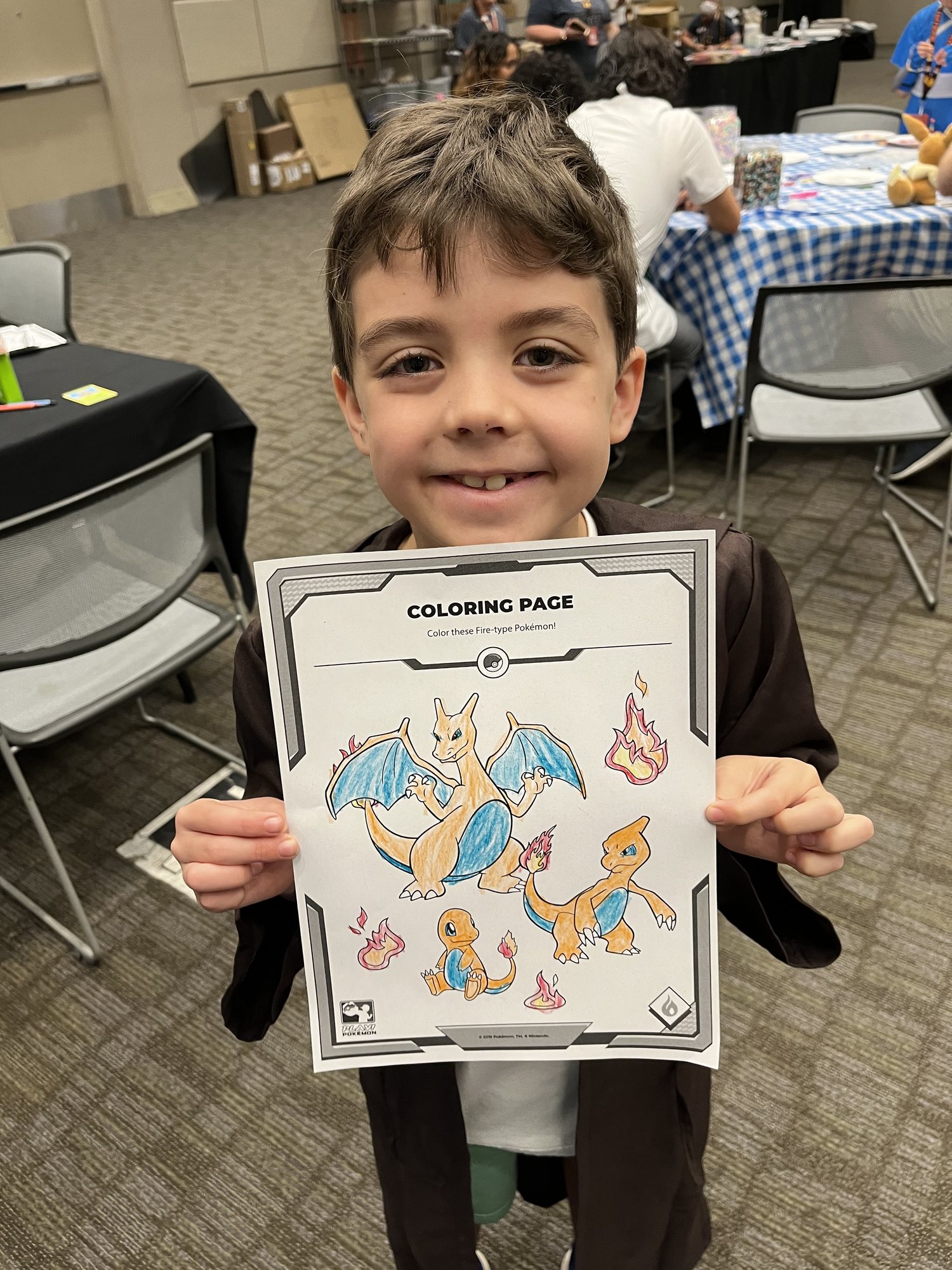 Ben started getting in to Pokemon shortly after his birthday :)