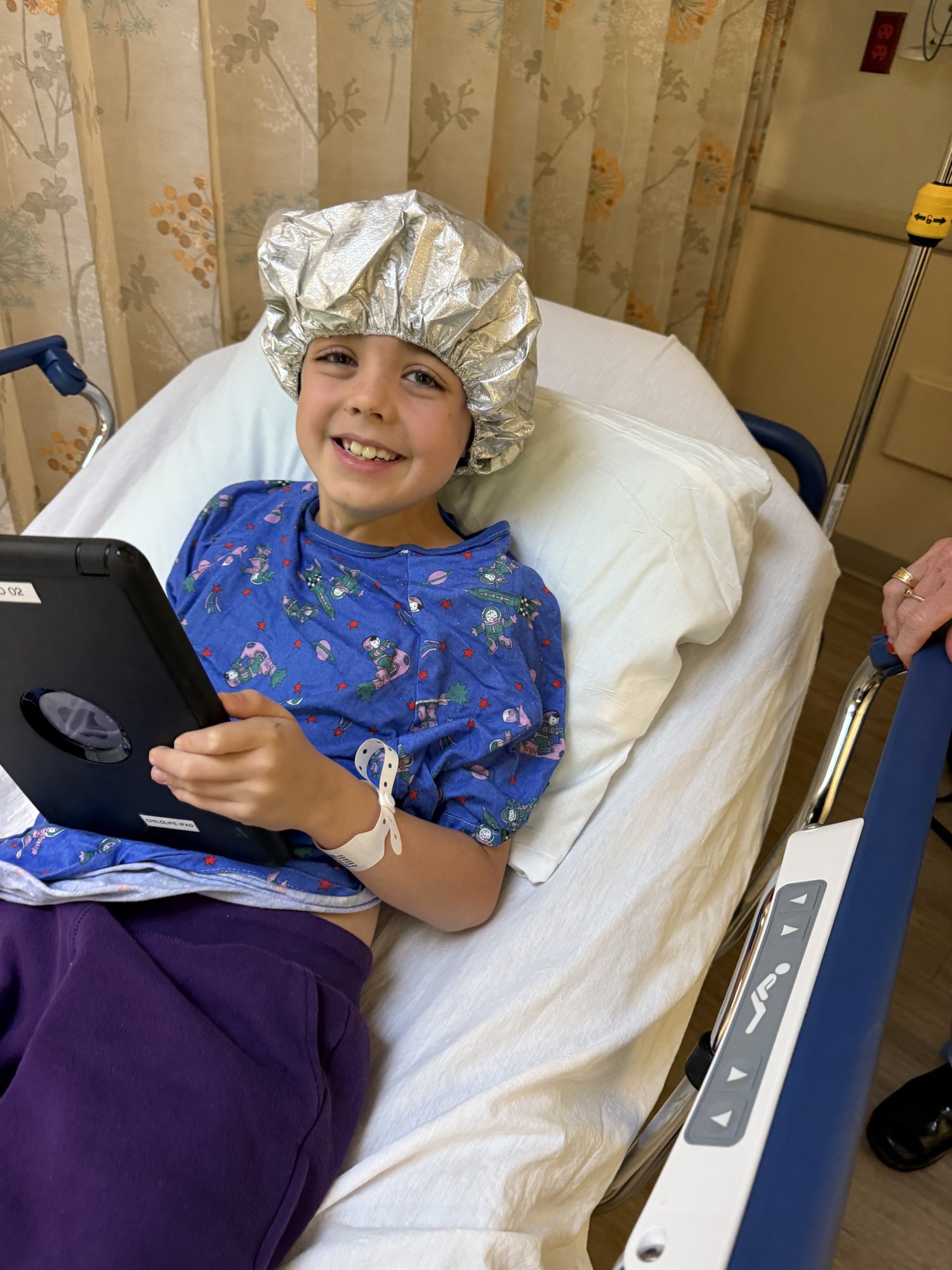 Pre-tonsillectomy.